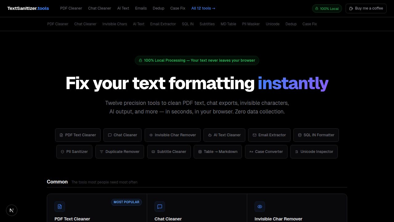 Generate Aesthetic Unicode Text Styles | Text Sanitizer